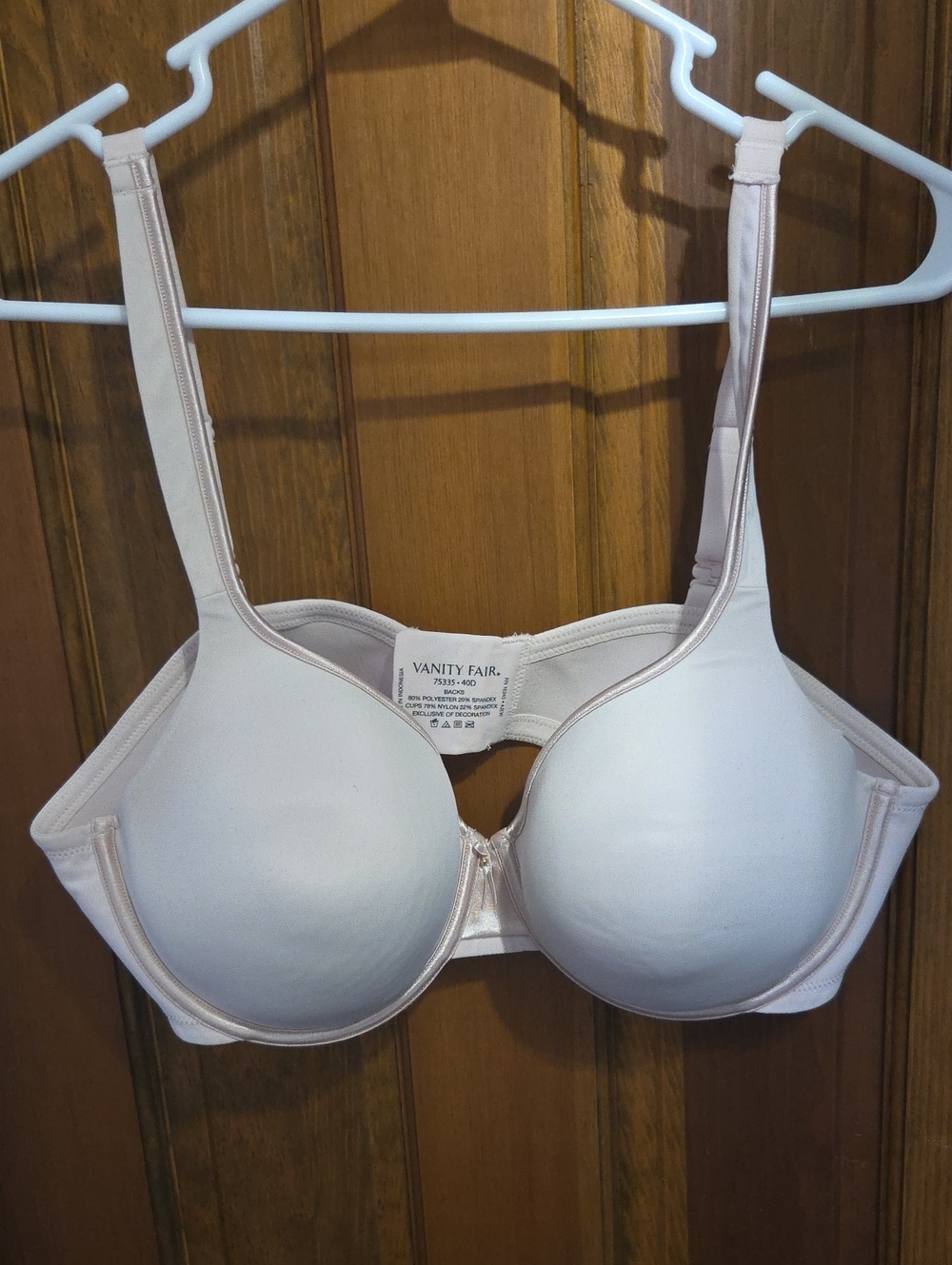 Vanity Fair Light Nude T-Shirt Bra with Smooth Molded Cups